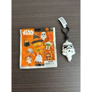 Star Wars Halloween Series 3 Bag Clip Keychain - Ghost Trooper